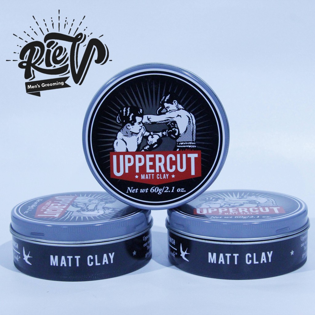 Pomade Uppercut Matt Clay Waxbased 2.1oz (FREE SISIR) Pomade Import