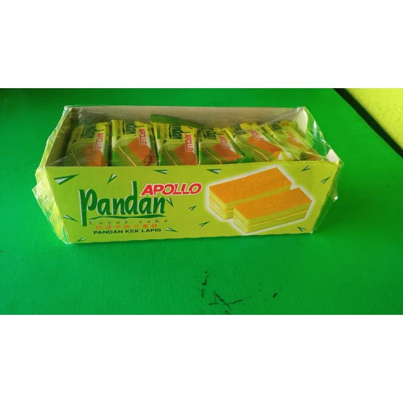 Apollo Pandan 24 pcs X 18 g asal Malaysia