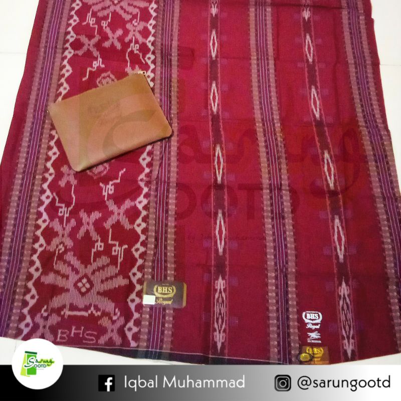 BHS Gold Royal MS motif ITG (Ikat Timbul Gambiran)