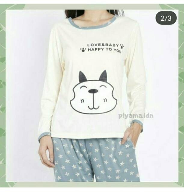 NEW Piyama * Pp Bear Longsleeve Sleepwear Set