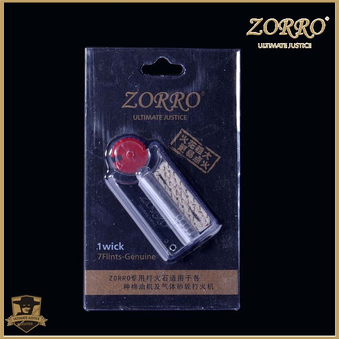 Flint / Batu Korek Sumbu Penutup Insert Aksesoris Korek Zippo Zorro