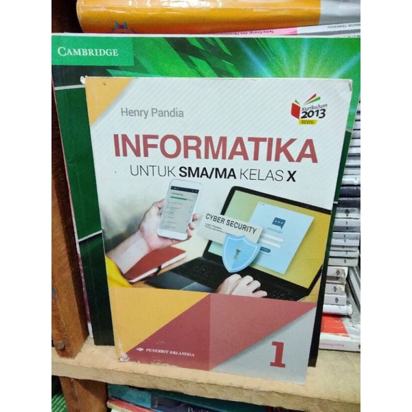 INFORMATIKA SMA KELAS X-10-1 ERLANGGA