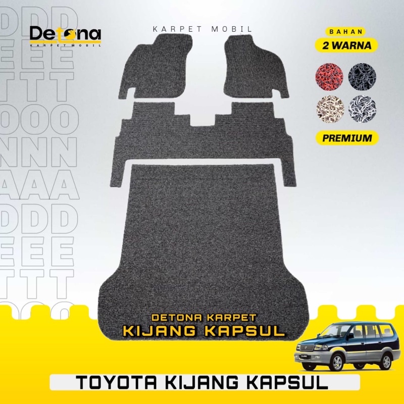 Karpet Mobil Mie PREMIUM TOYOTA KIJANG KAPSUL & Karpet Mie Mobil PREMIUM TOYOTA KIJANG KAPSUL