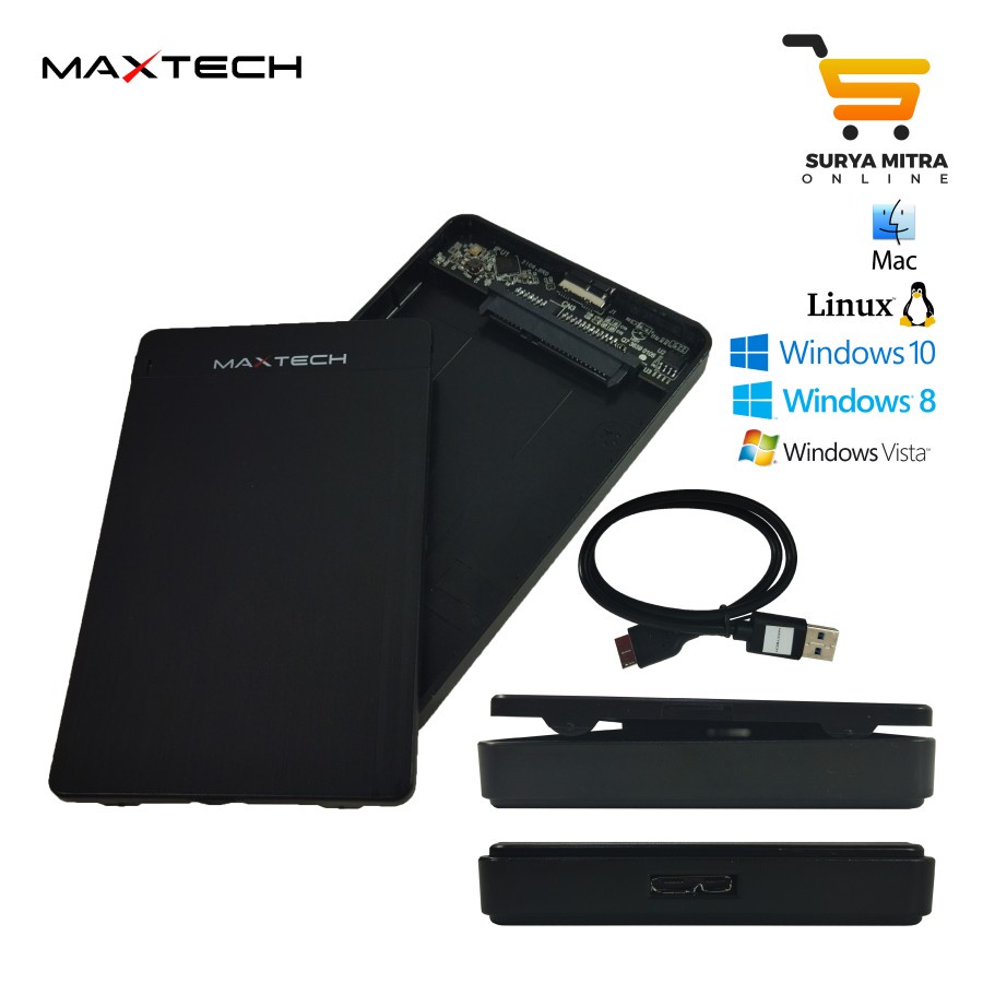 ENCLOSURE SATA 2,5 INCH HDD USB 3.0 / EXTERNAL CASE MAXTECH