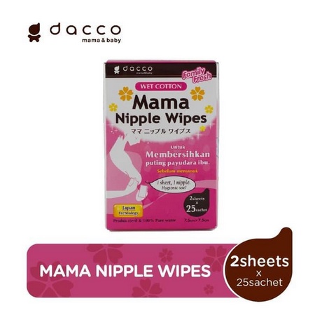 Mama Nipple Wipes isi 24