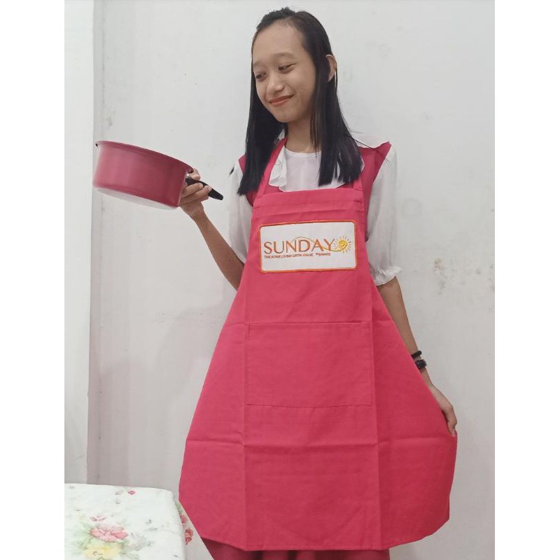 Apron Sunday Sophie Paris Celemek Sophie Martin