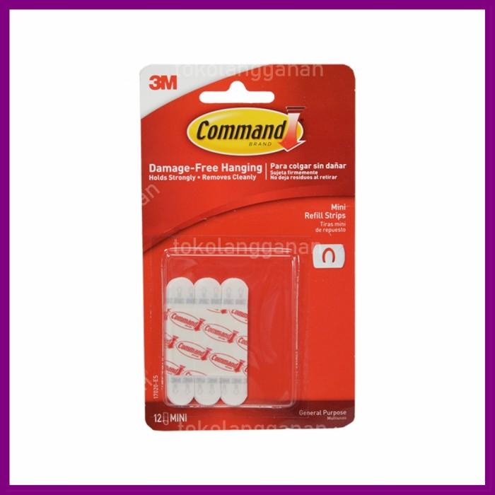 

Sherle | 3M Command Strip Isi Ulang Mini 12 Pcs Murah Baru