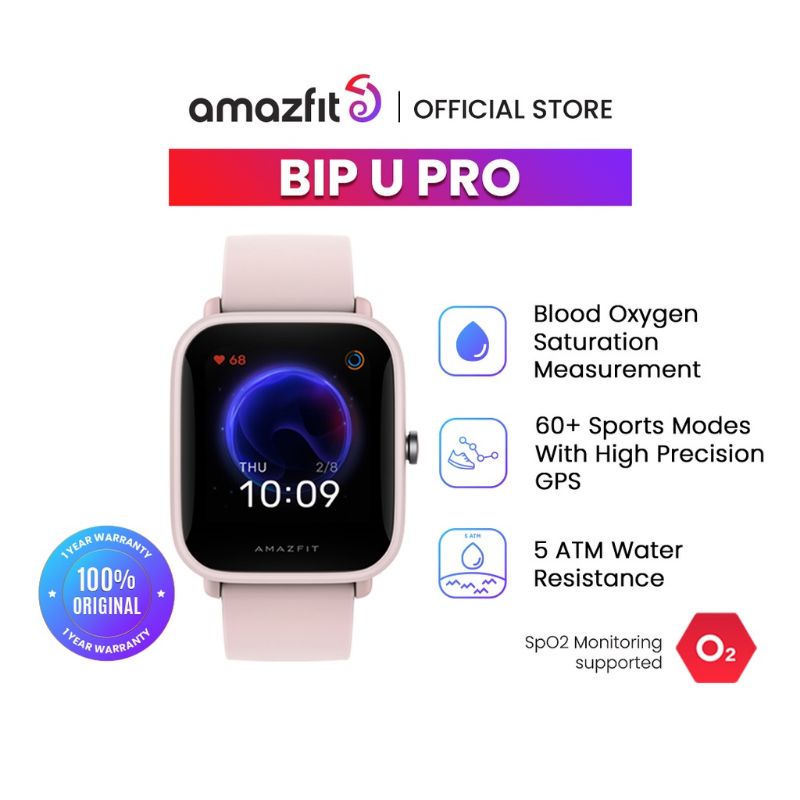 AMAZFIT BIP U PRO GPS WOMEN TRACKER