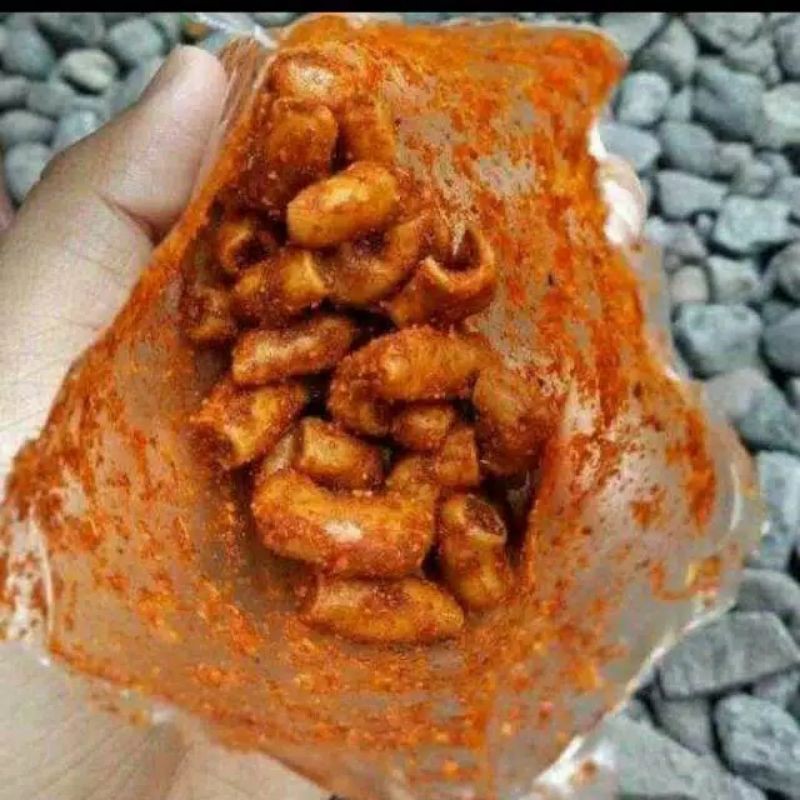 

MAKARONI BANTET /Makroni bantet Gurih Pedassss nampol Jajanan dulu hitz