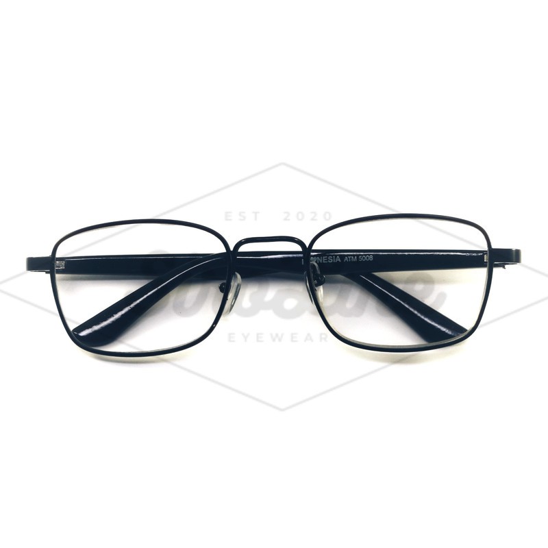 Kacamata Baca frame Besi Kaca mata Pria Wanita Unisex - ATM5008