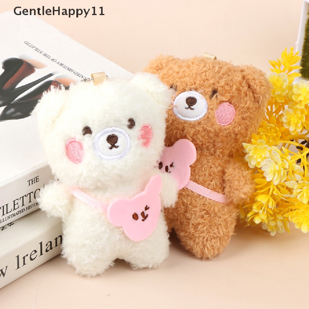 Gentlehappy Gantungan Kunci Bentuk Beruang Teddy Bear Mini 12CM