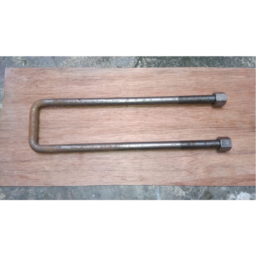 Kawel Per (U Bolt) Belakang Mitsubishi Fuso FM / Goprak Bahan Baja Merk GM