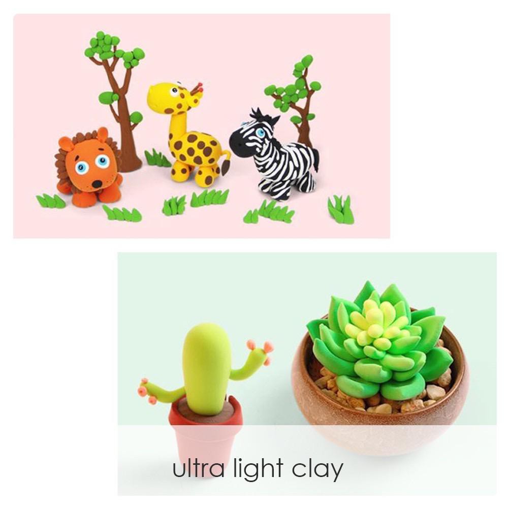 VS BG - SINGLE LIGHT CLAY/ ultra light clay/ soft clay melatih keratifitas anak