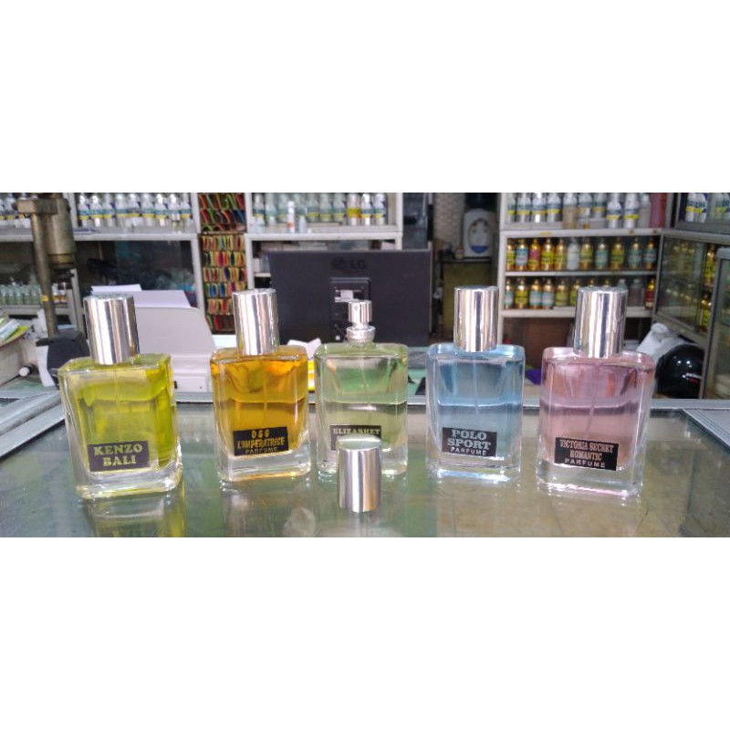 PARFUM 50 ML BOTOL PRES (BUKAN DRAT/PUTERAN) AROMA BISA REQUEST BEST SELLER