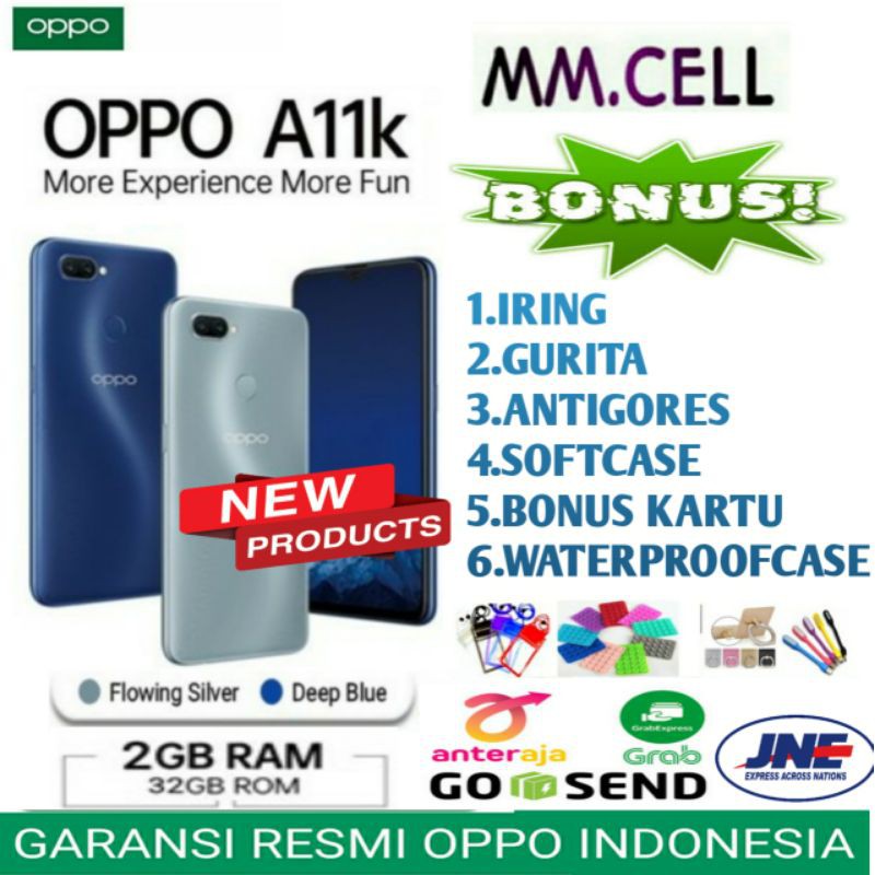 OPPO A11K RAM 2/32GB GARANSI RESMI OPPO INDONESIA