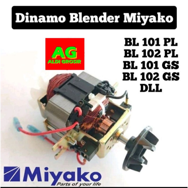 DINAMO MOTOR BLENDER MIYAKO BL 101.102 PL ORI