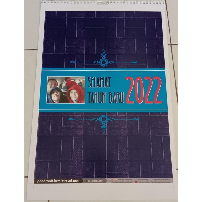 

Office & Stationery | Document Organizer | Kalender Dinding 12 Lembar Tahun 2022 Ac 150 Gr | Best Seller