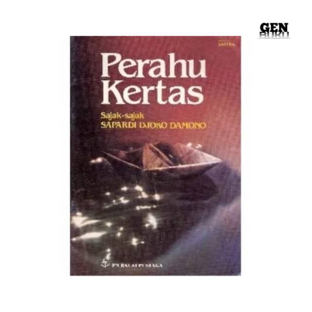 Buku PERAHU KERTAS sajak sajak by Sapardi Djoko Darmono