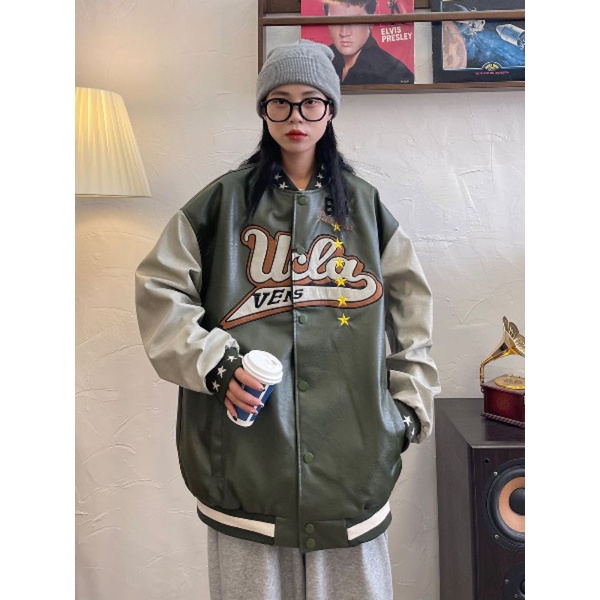 VARSITY UCLA JACKET BULLS VINTAGE BASEBALL BEST VERSION UC ALL UCLA