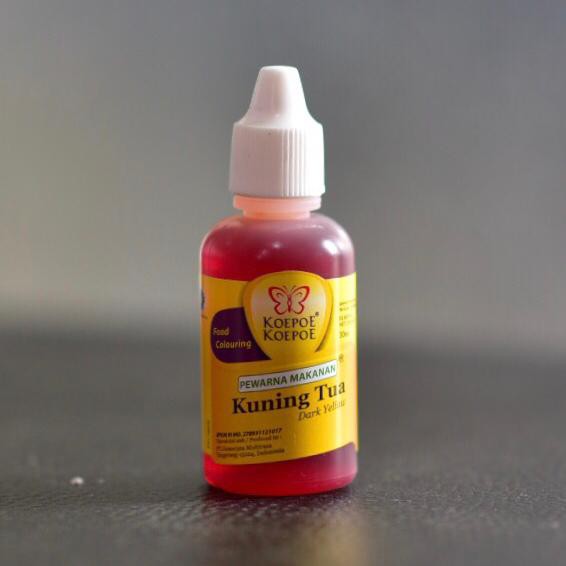 

Koepoe Pewarna Kuning Tua 30ml