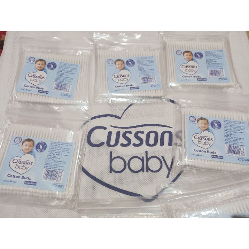 ctton buds cussons baby /korek kuping cussons baby alat pembersih telinga bayi lembut perawatan bayi kosmetik bayi