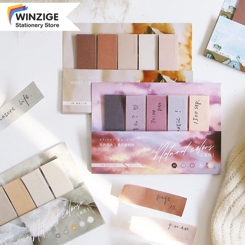 Winzige 100pcs Sticky Note Index Sticky Student Office Winzige 100pcs Sticky Note Index Sticky Student Office