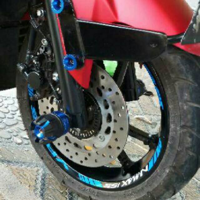 Stiker Velg Motor Nmax Vr46 Uk Velg 13 Inch Shopee Indonesia