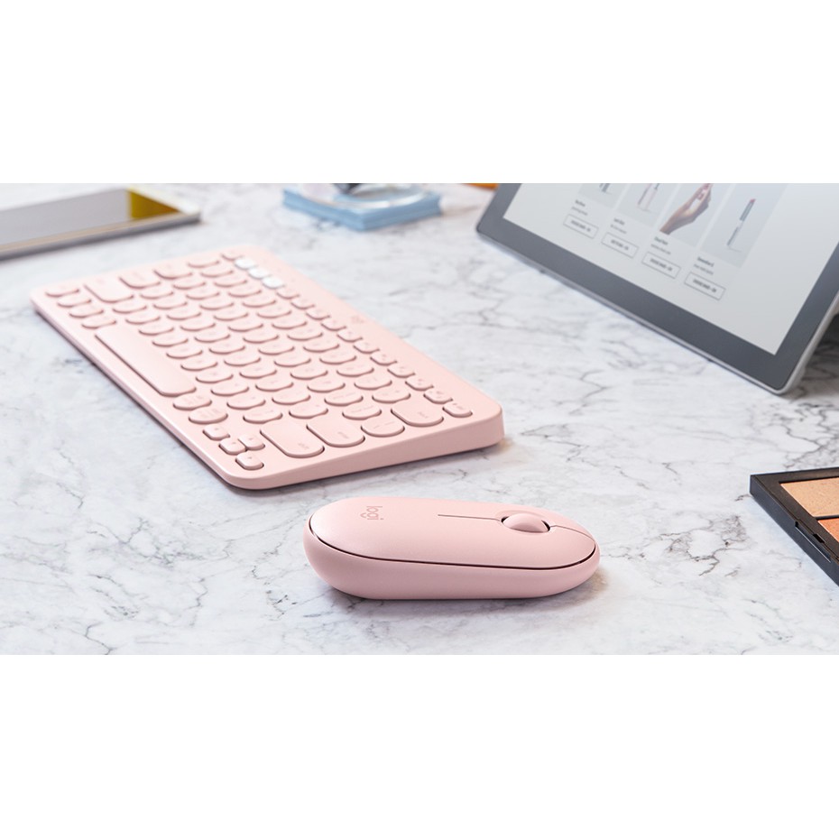Mouse Wireless Bluetooth Logitech M350 Pebble