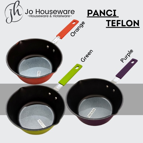 Panci teflon 14 cm anti lengket tebal saucepan premium G11-14 - Ungu