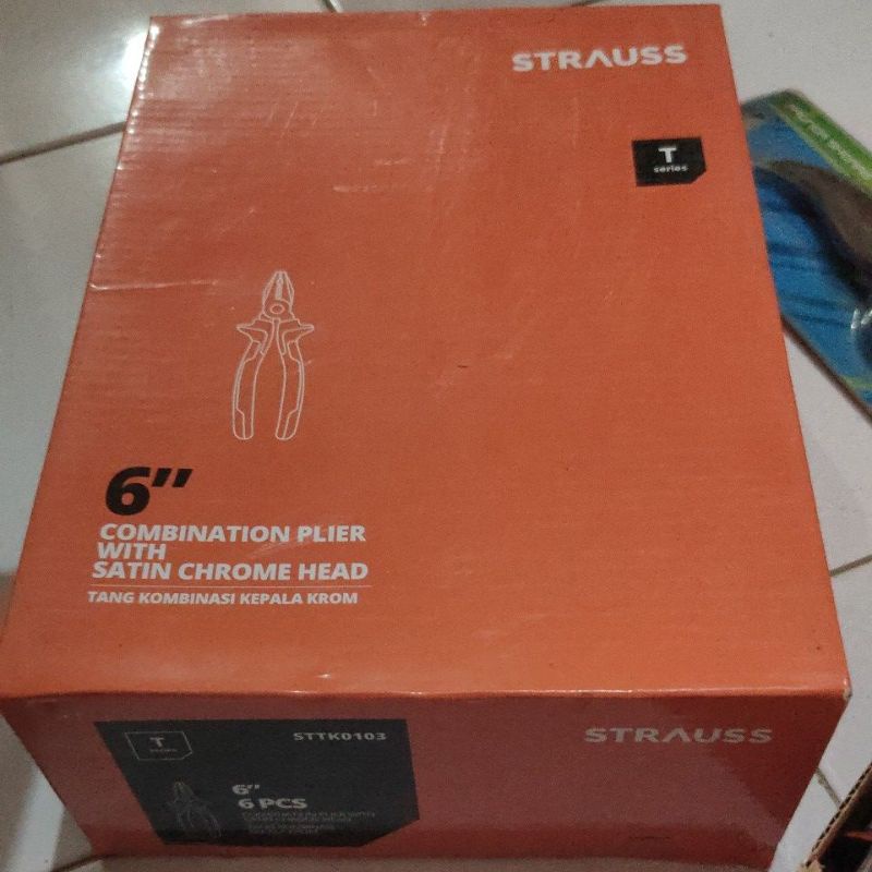 TANG KOMBINASI 6 INCH 6&quot; STARUSS ORI