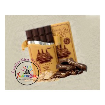 

100gr CHOCOLATE MONGGO |Borobudur (Ginger) #Coklat JAHE khas Jogja