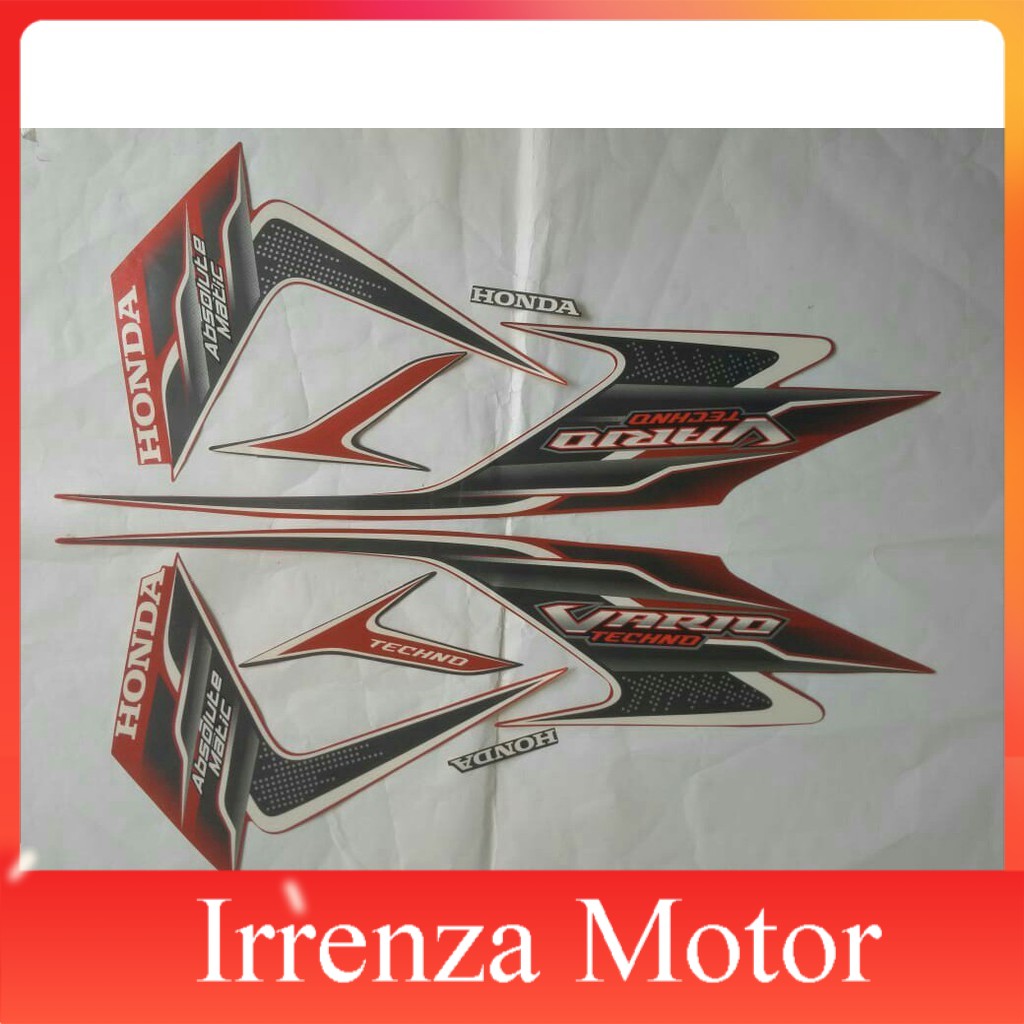 stiker striping honda vario techno karbu 110 2010