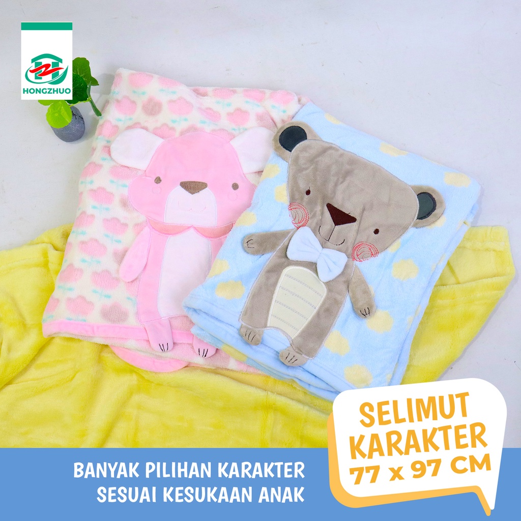 Selimut Bayi Lembut /Selimut Bayi Karakter/Selimut Bayi Bulu Halus