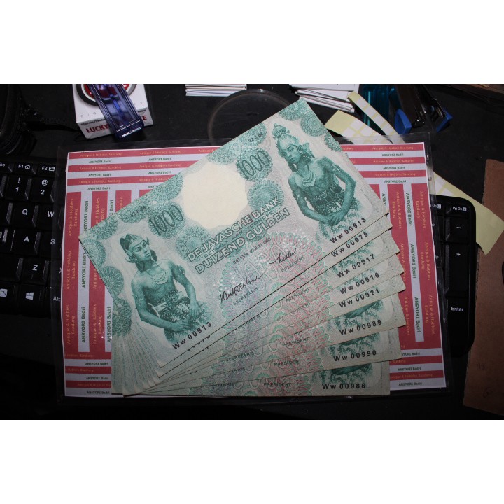 Uang 1000 Gulden Wayang Fake Palsu Iklan g448b