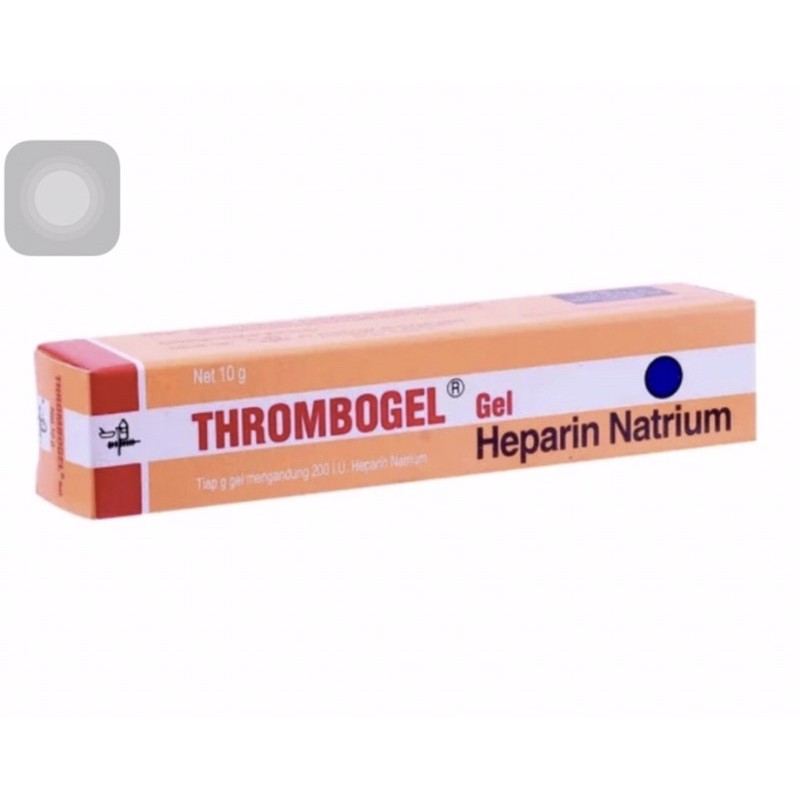 Thrombogel 10 gram &amp; 20 gram ( mengobati luka lebam pada kulit )