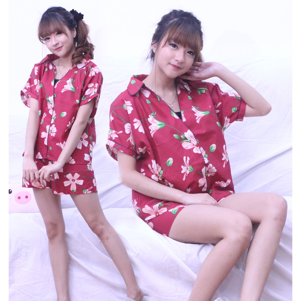  baju  tidur wanita  dewasa  hotpants MA Shopee  Indonesia