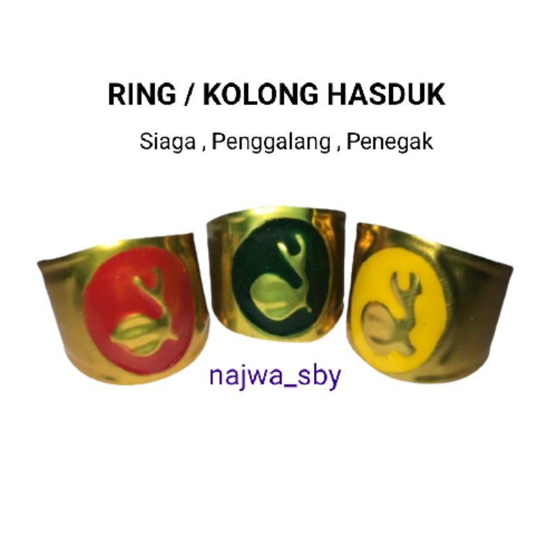 

RING / KOLONG HASDUK bahan dari Seng