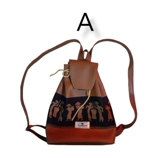 Tas Ransel Ukiran Toraja Unik dan Bagus