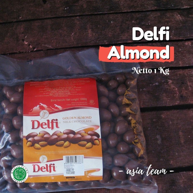 

COKLAT grosir DELFI /SCANDIA ALMOND MEDE GREENTEA 1kg