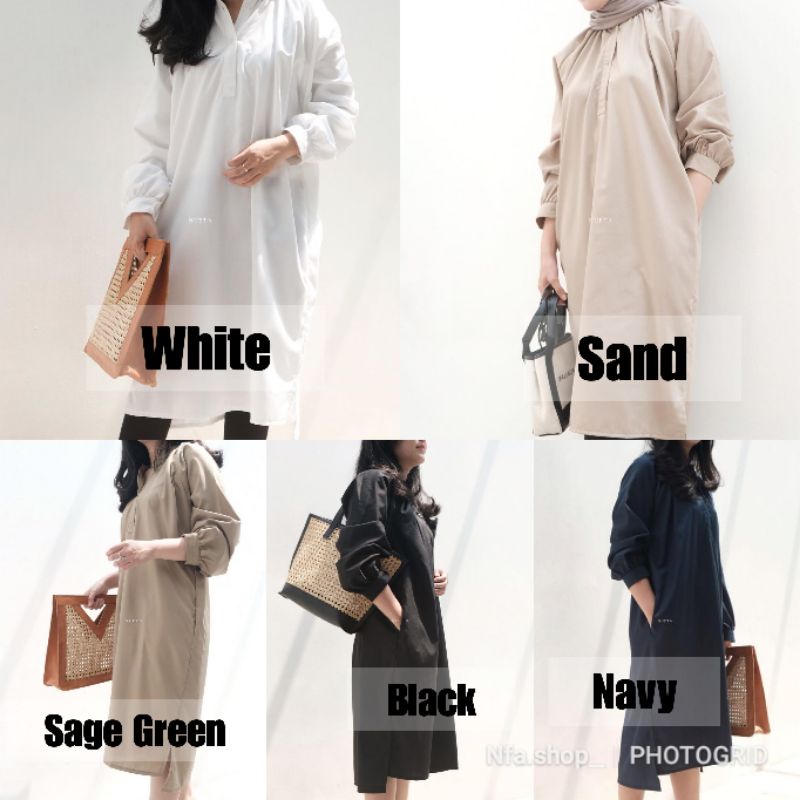 Roe tunik by HIJAB NUETA