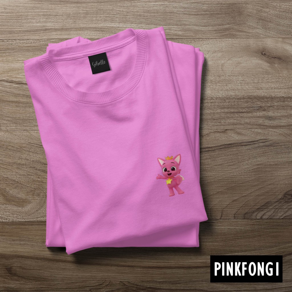 [KAOS DEWASA] Pinkfong kaos cotton combed premium 30s