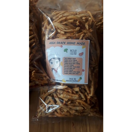 

Basreng pedas daun jeruk. kemasan 200gr