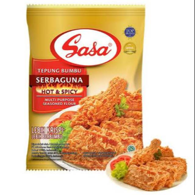 

Tepung Bumbu Serbaguna Hot & Spicy Sasa 225gr