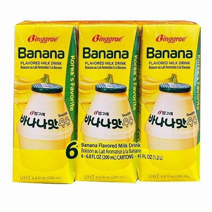 

BAYAR DITEMPAT Binggrae Banana Milk Isi 6