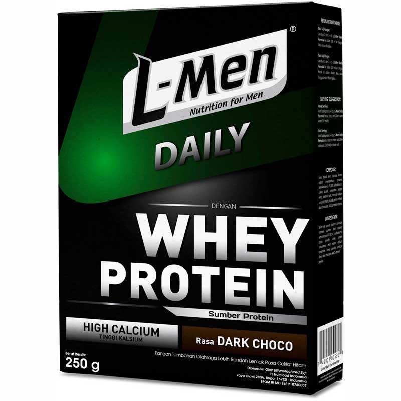 L Men Daily Whey Protein 250g Shopee Indonesia