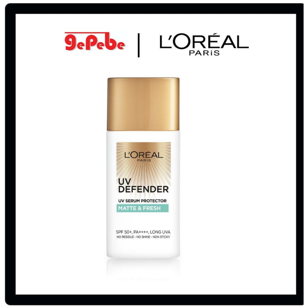 (NEW) LOREAL UV DEFENDER SPF 50 MATTE &amp; FRESH