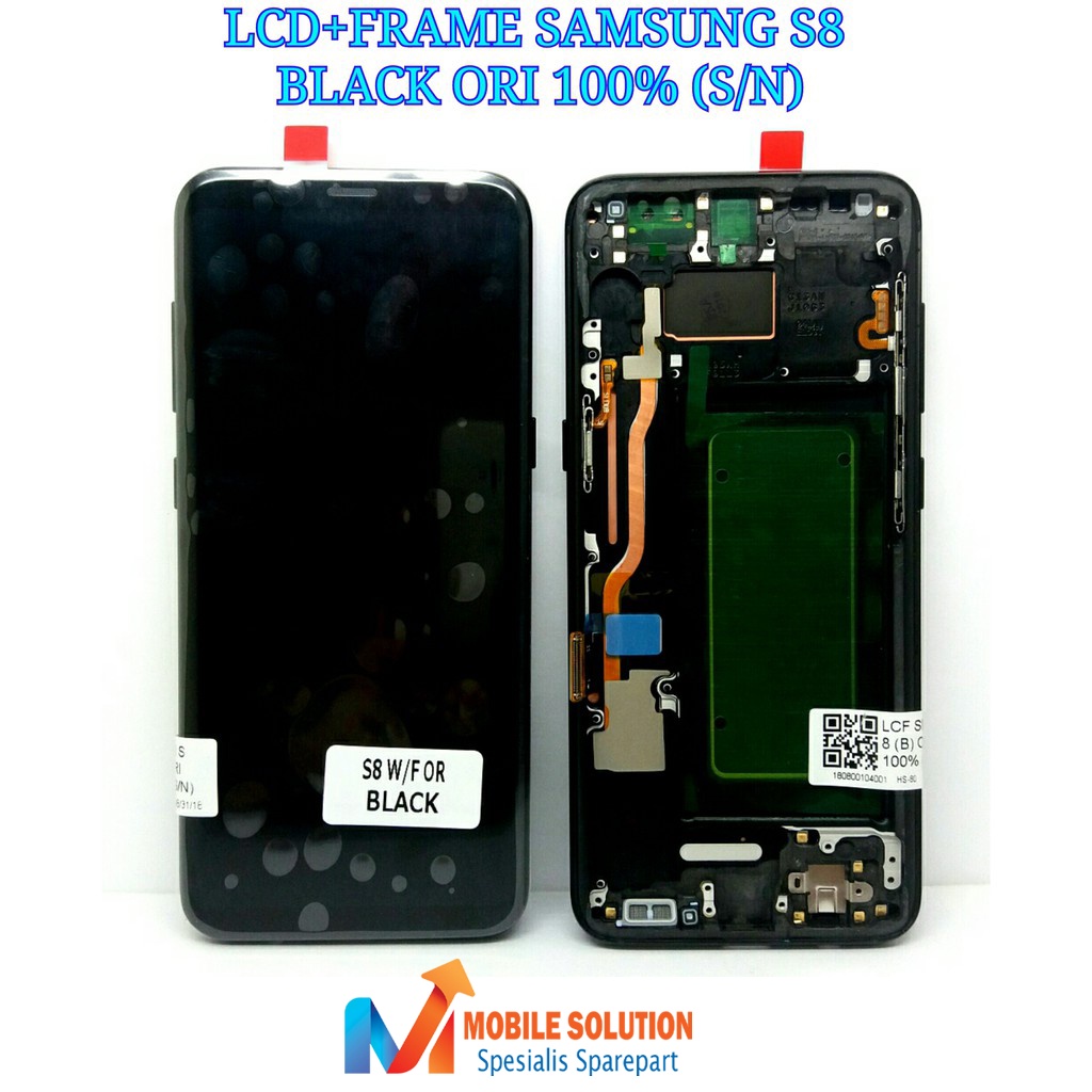 Grosir LCD Samsung S8 Include Frame 100% Fullset Touchscreen Garansi + Packing / Bubbel