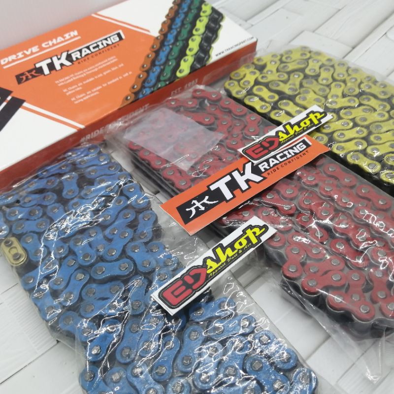 rantai TK 428H MERAH KUNING 130L 140L CBR CB150 R15 KLX GSX CRF SONIC NINJA VIXION MX stara SSS HSBT
