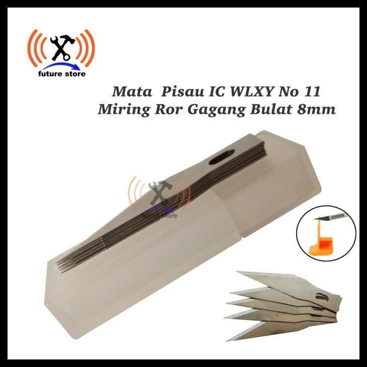 

Revil Mata Pisau Ic Wlxy No.11 Miring Runcing Art Knife Crafting Kode 846