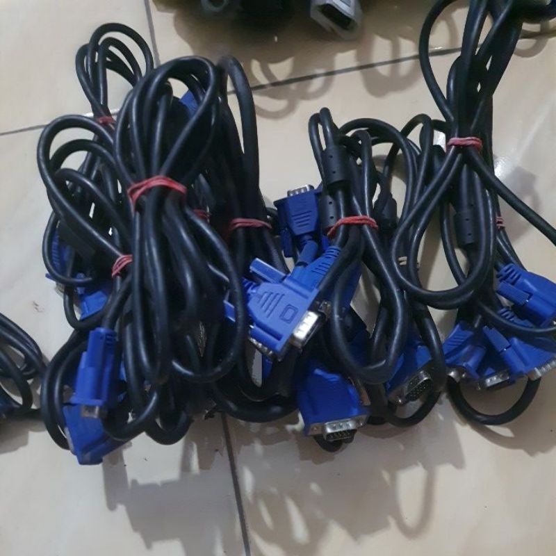 Kabel Vga pc komputer 100% Original second bergaransi